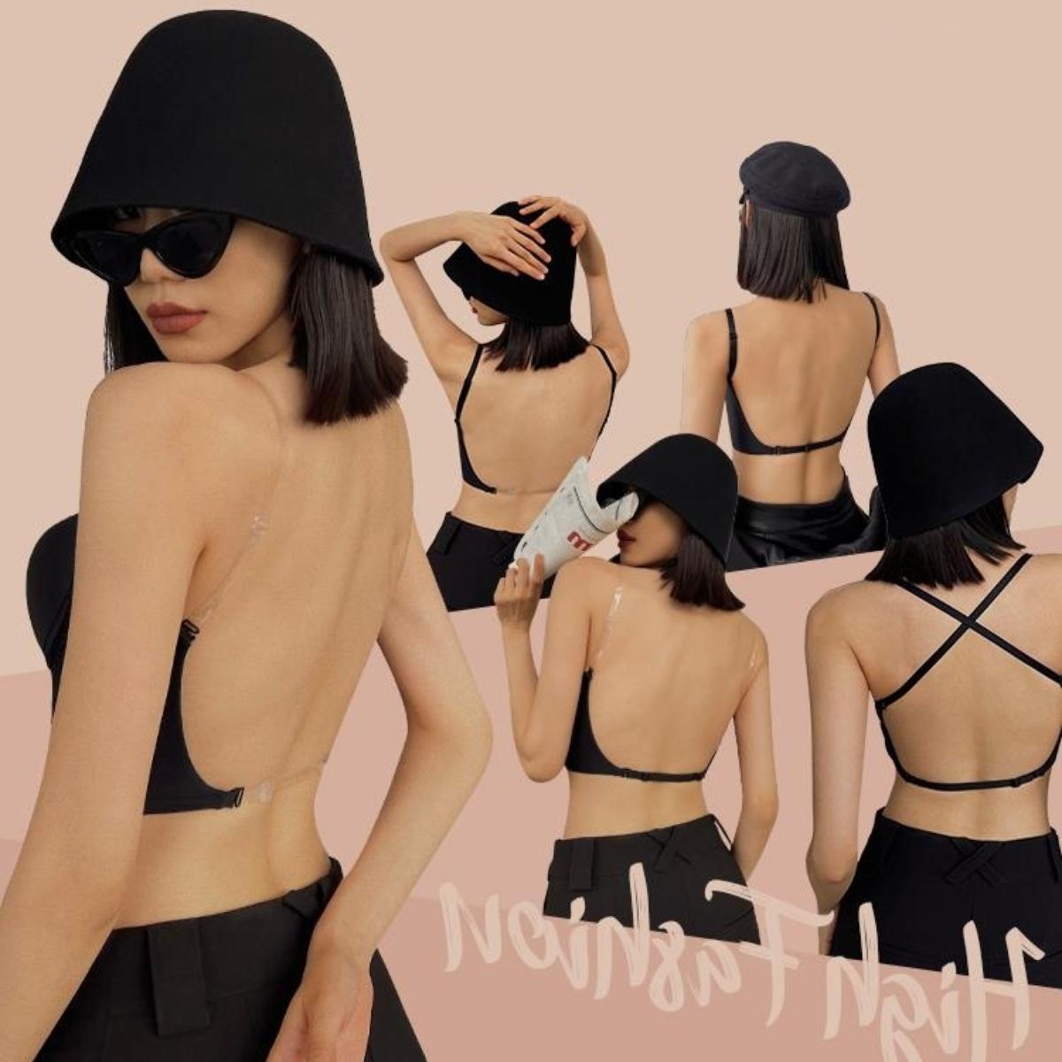 ชุดชั้นในที่เปิดเผยลึก V เสื้อผ้า Clothing Women Lady ผู้หญิง บรา พื้นผิวเรียบ 1/2 ไนลอน ขอบเหล็กสไตล์แบรนด์เซ็กซี่สไตล์ ny059