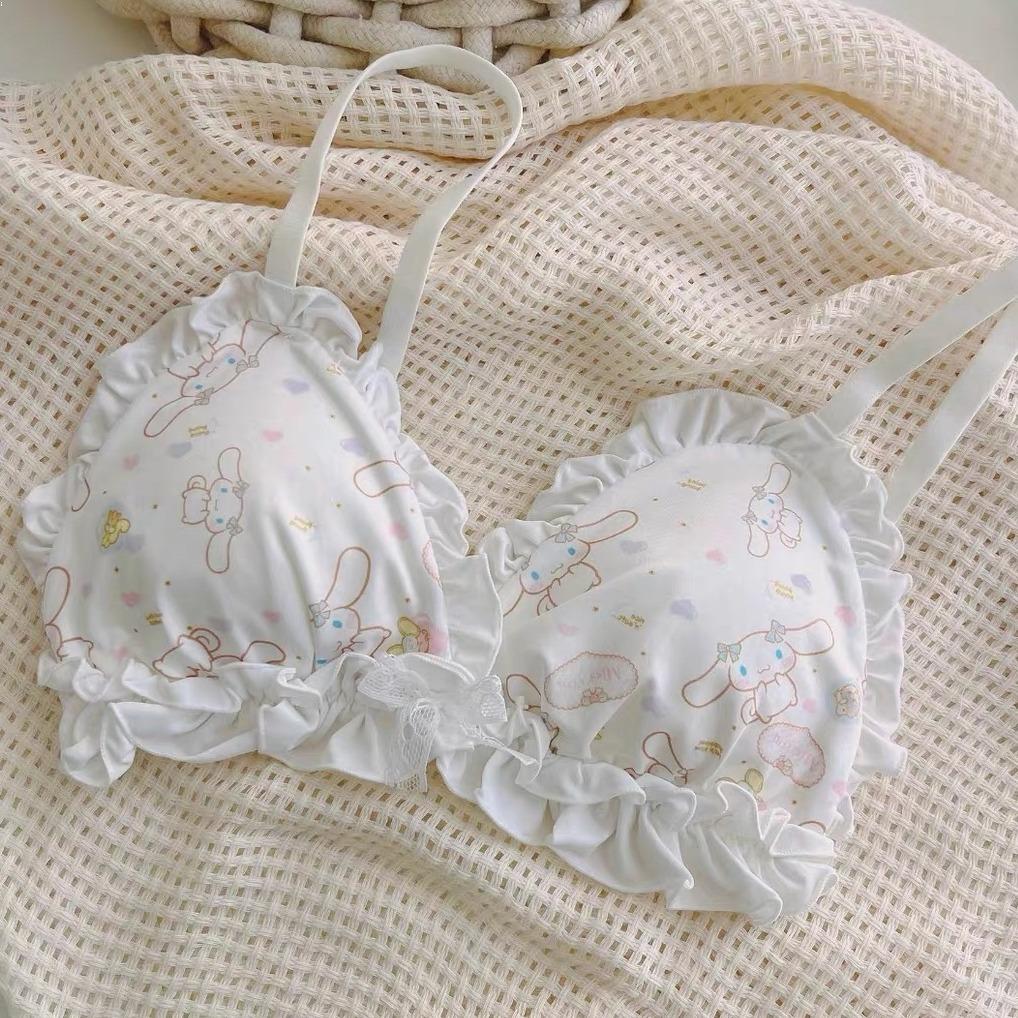 ชุดชั้นในน่ารัก, Yugui Dog Cartoon Girl, Sweet Girl Bra ny073 เสื้อผ้า Clothing ผู้หญิง Women