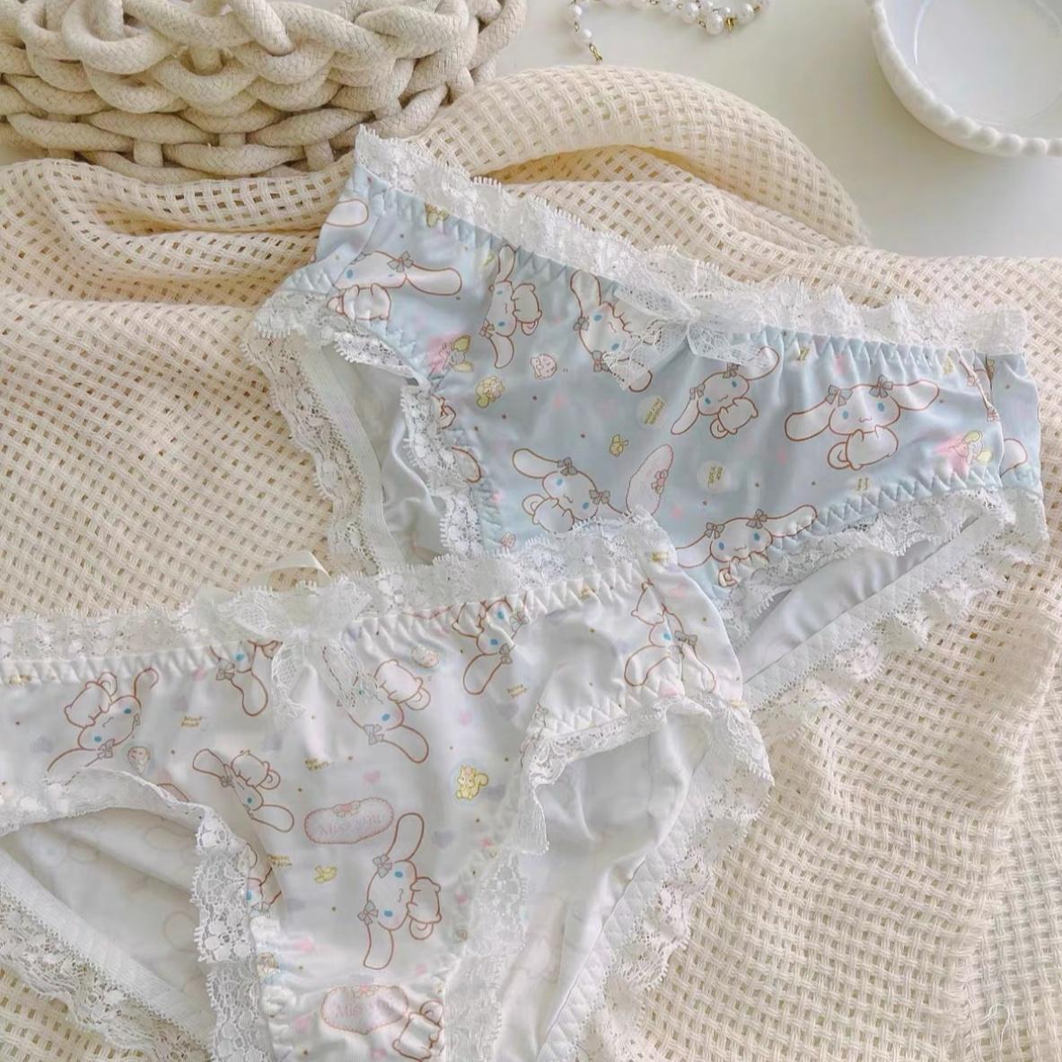 ชุดชั้นในน่ารัก, Yugui Dog Cartoon Girl, Sweet Girl Bra ny073 เสื้อผ้า Clothing ผู้หญิง Women