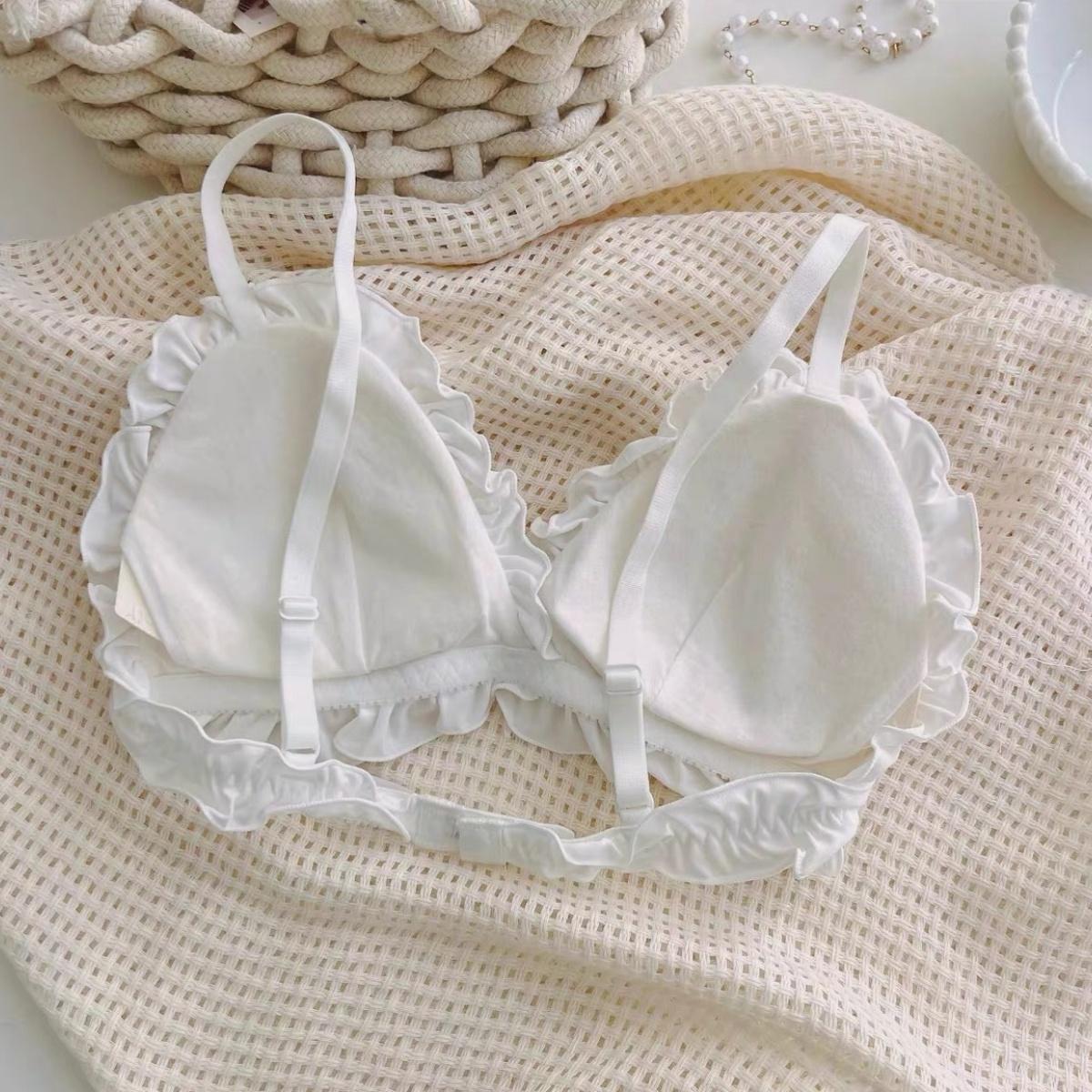 ชุดชั้นในน่ารัก, Yugui Dog Cartoon Girl, Sweet Girl Bra ny073 เสื้อผ้า Clothing ผู้หญิง Women