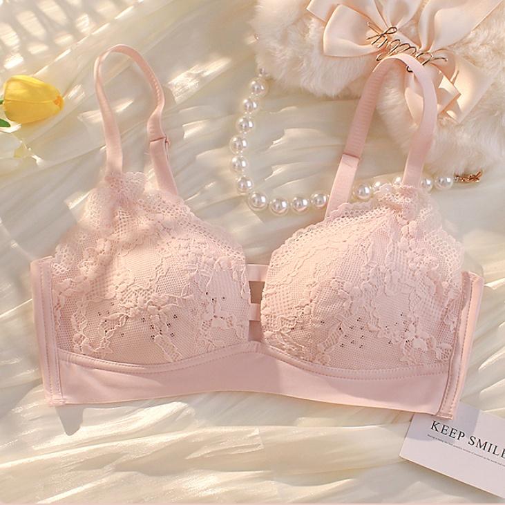 Hole Cup ชุดชั้นในระบายอากาศของผู้หญิงบางเฉียบไร้สายเซ็กซี่ลูกไม้ Bra  ny016 เสื้อผ้า Women Clothing บรา