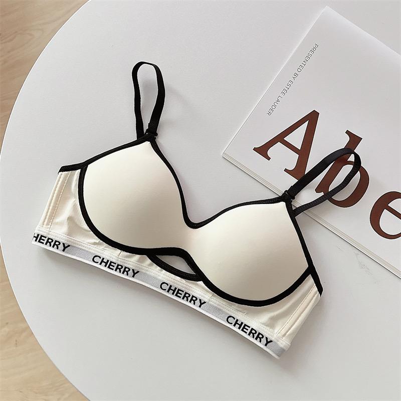 สปอร์ตบราสาวฮอตอเมริกันสำหรับผู้หญิงหน้าอกเล็ก ดันทรง ใส่สบาย กลวง บาง ระบายอากาศได้ดี ชุดชั้นในตัวอักษรตัดกัน LNY84 Sport ออกกำลังกาย เสื้อผ้า