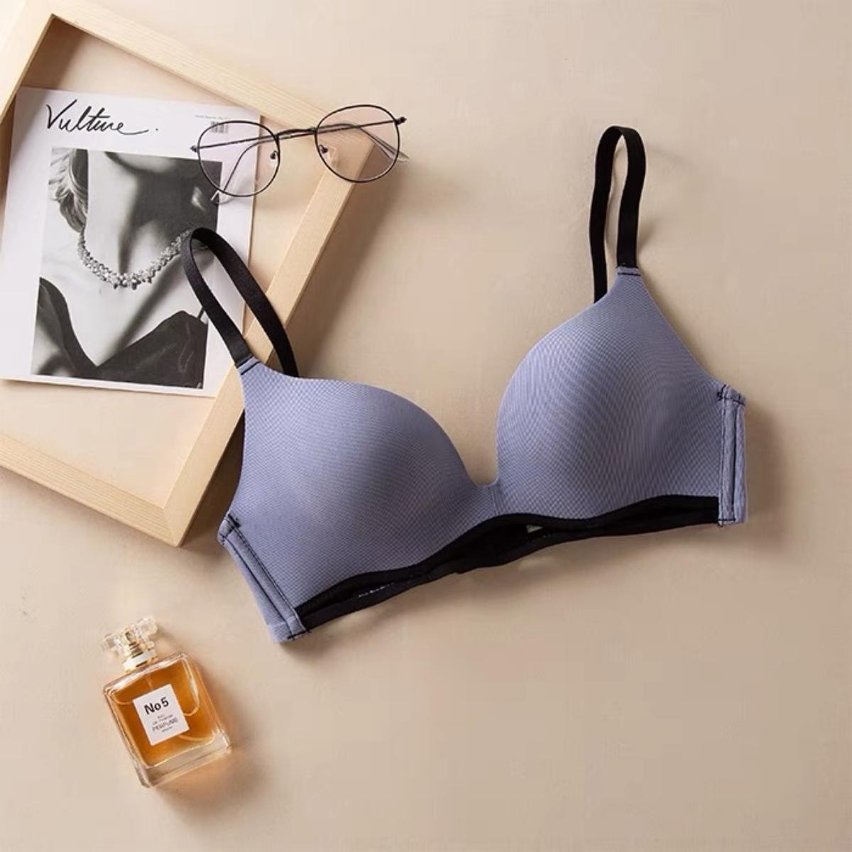บราสตรีไร้โครง ดีไซน์ลูกไม้อวบอ้วนเซ็กซี่ บราแฟชั่นสตรีกลวง ny002 Clothing Lady Women เสื้อผ้า