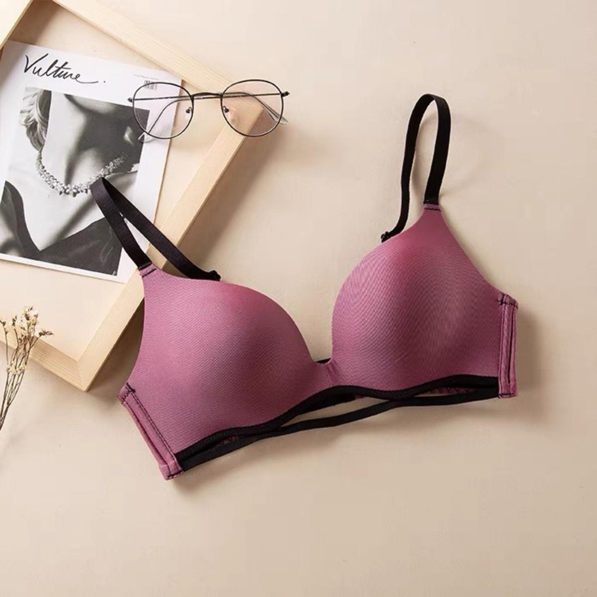 บราสตรีไร้โครง ดีไซน์ลูกไม้อวบอ้วนเซ็กซี่ บราแฟชั่นสตรีกลวง ny002 Clothing Lady Women เสื้อผ้า
