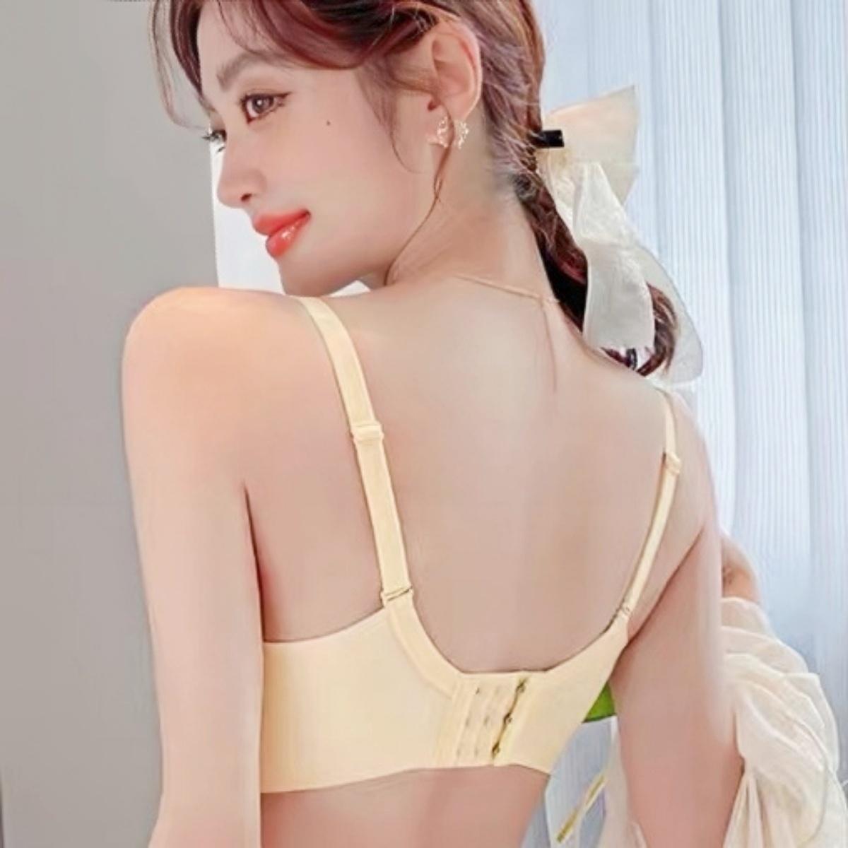 Hole Cup ชุดชั้นในระบายอากาศของผู้หญิงบางเฉียบไร้สายเซ็กซี่ลูกไม้ Bra  ny016 เสื้อผ้า Women Clothing บรา